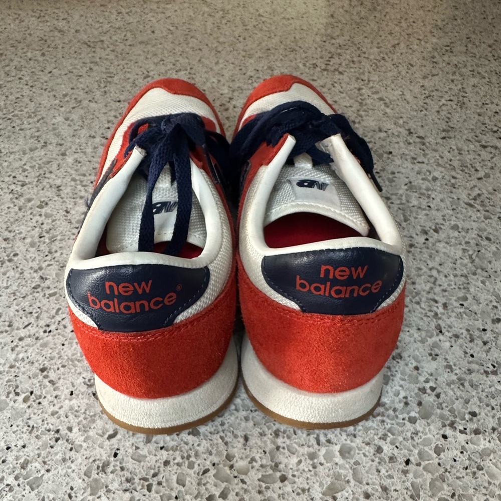 New Balance x J.Crew 620 Classics Sneakers - Red, White, Navy - Size 7.5 - Picture 3 of 7
